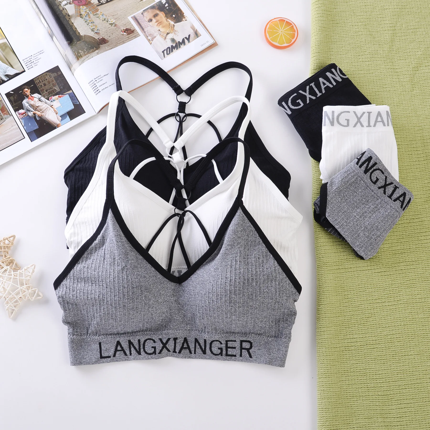 Новый дизайн спортивные бюстгальтеры для девочек подростков возрастом от 12 до 18