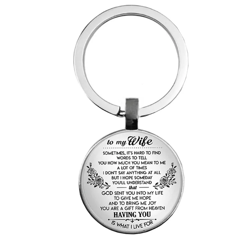 Домашние аксессуары для моей жены модное подвесное ожерелье брелок подарок