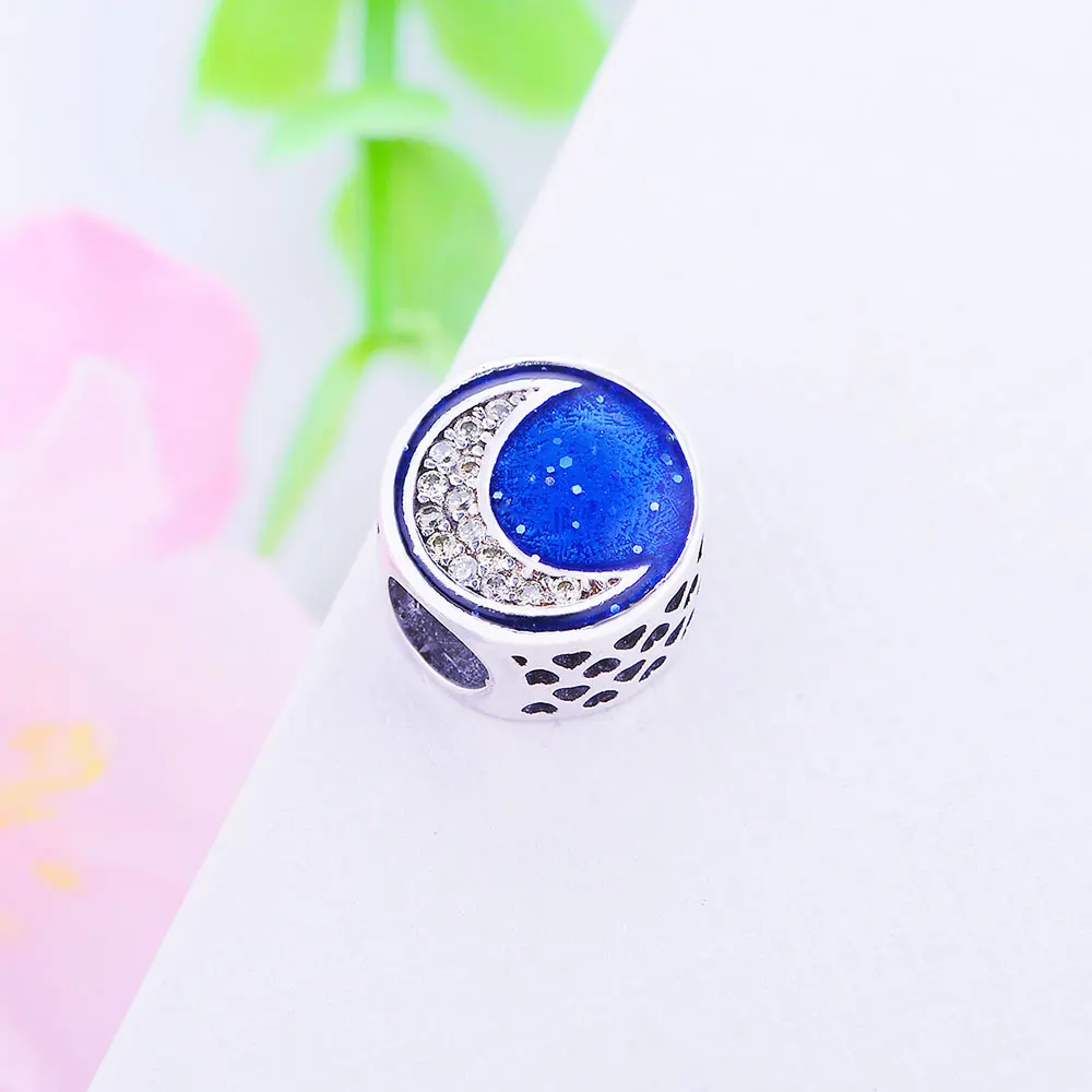 Бусина из серебра 2020 пробы с фианитом для браслета pandora | Украшения и аксессуары