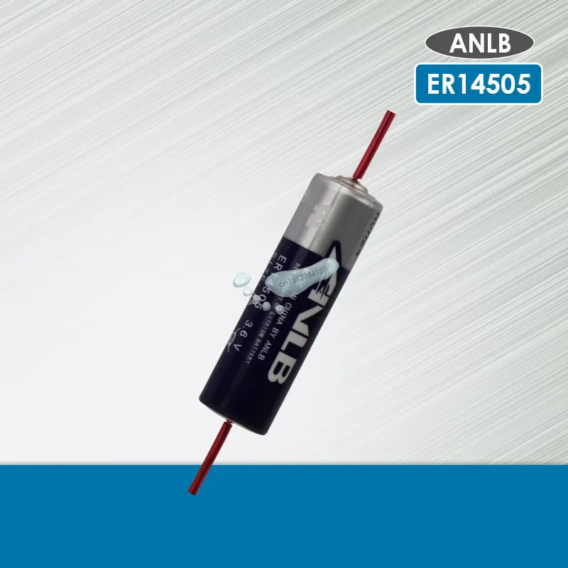 10pcs ANLB 3.6V ER14505 14505 2400mah AA industrial lithium battery LR6 R6P for PLC control Li-ion batteries with pins | Электроника