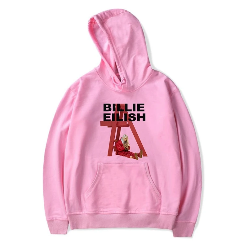 Billie Eilish 11 Зимняя негабаритная толстовка с капюшоном, пуловер, толстовка Billie Eilish, Женская Толстовка Poleron Mujer,, Ulzzang, длинный рукав, с капюшоном, уличная одежда - Цвет: Billie Eilish 11