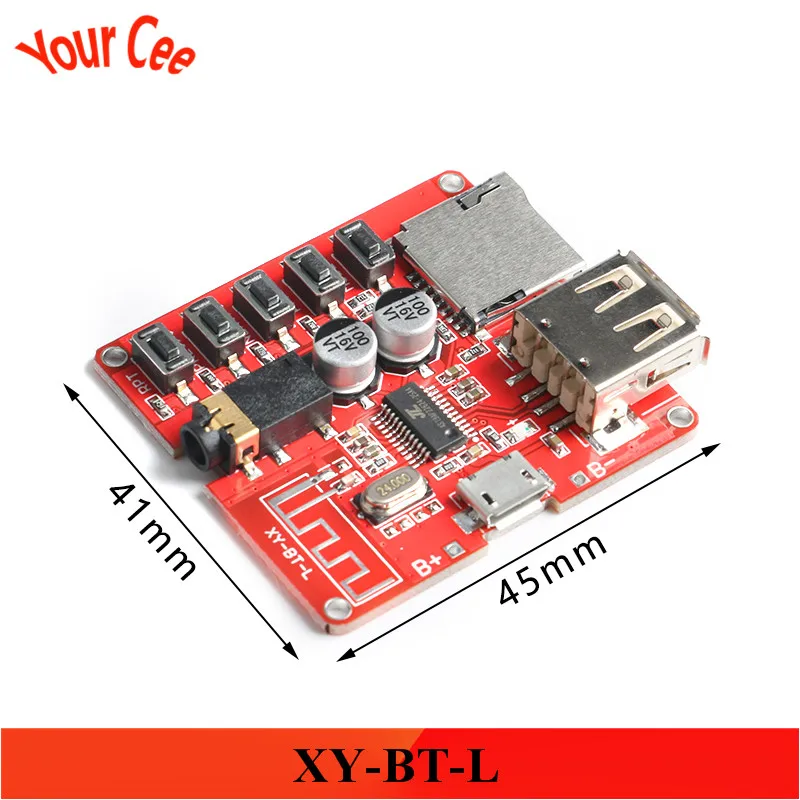 Беспроводная Bluetooth совместимая Плата декодера 4 1 MP3 устройство декодирования без