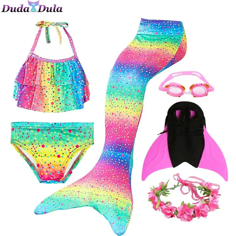 Одеяло хвост русалки Детский купальный костюм Набор карнавальный купальник