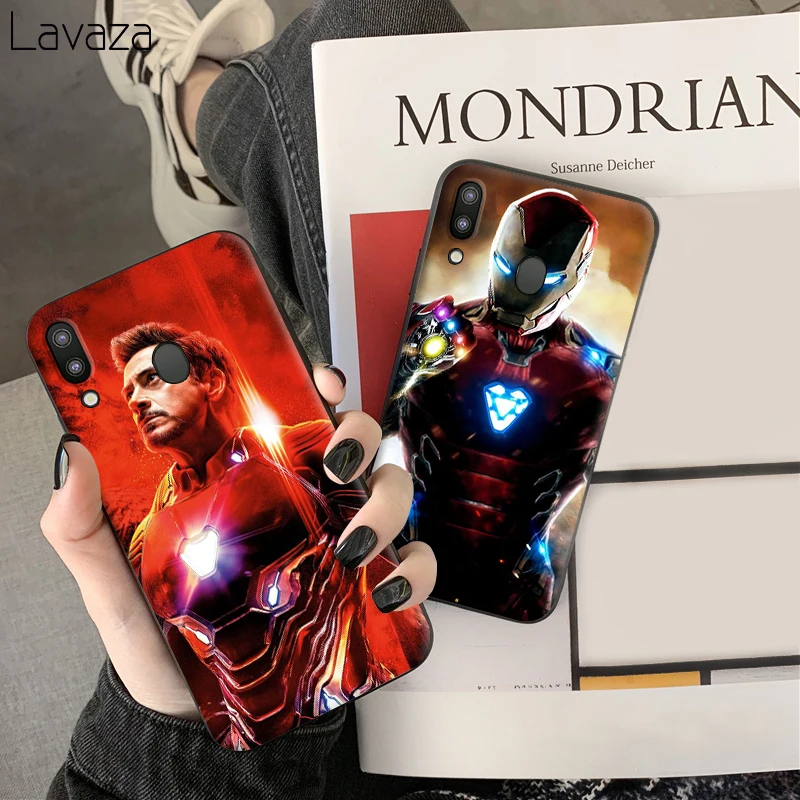 Мягкий чехол Marvel Iron man Stark для Samsung Galaxy A6 Plus A7 A8 A9 A10S A20S A20E A30S A40S A50S A60 A70S M10 M20 M30 M40 |