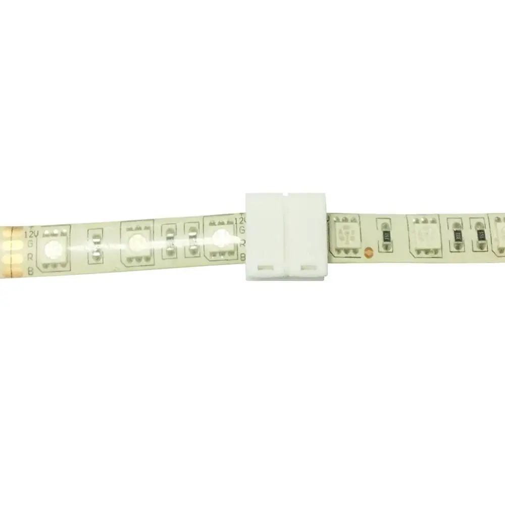 10 шт. 4 Pin Solderless водонепроницаемая светодиодная лента для полосы разъем RGB Гибкая