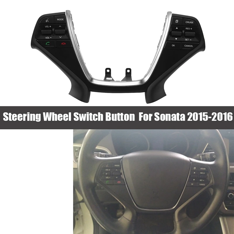 

Новый переключатель рулевого колеса круиз-контроля левый и правый для Hyundai Sonata 2015-2016 96700C1510