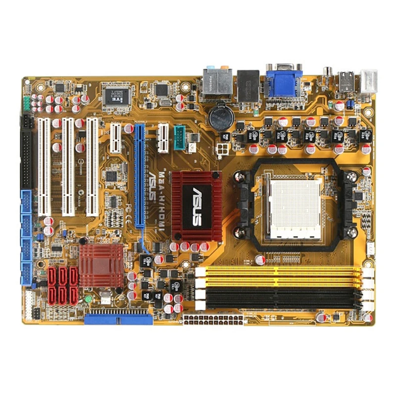 Материнская плата ASUS M3A-H/HDMI AM2 AMD 780G DDR2 1066HMz с поддержкой памяти Phenom FX Athlon6