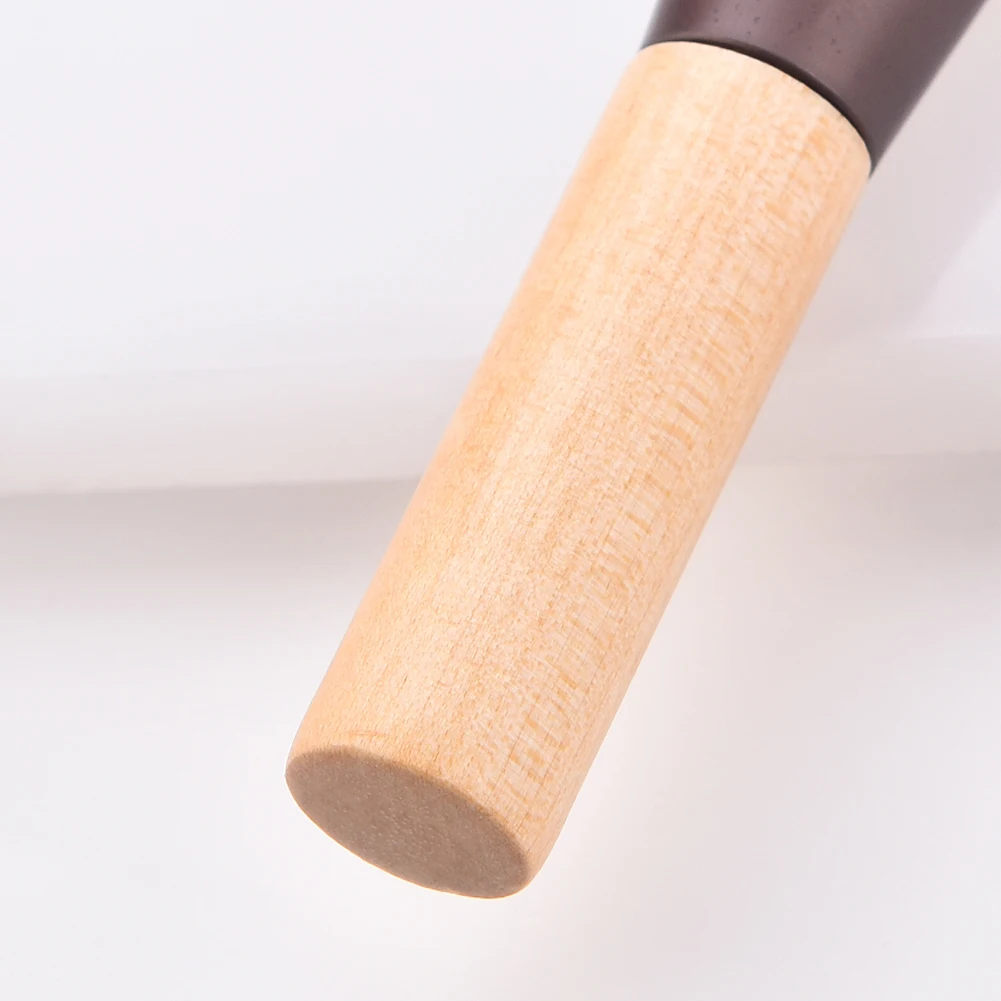 Кисти для макияжа в форме сердца профессиональные мягкие переносные деревянные