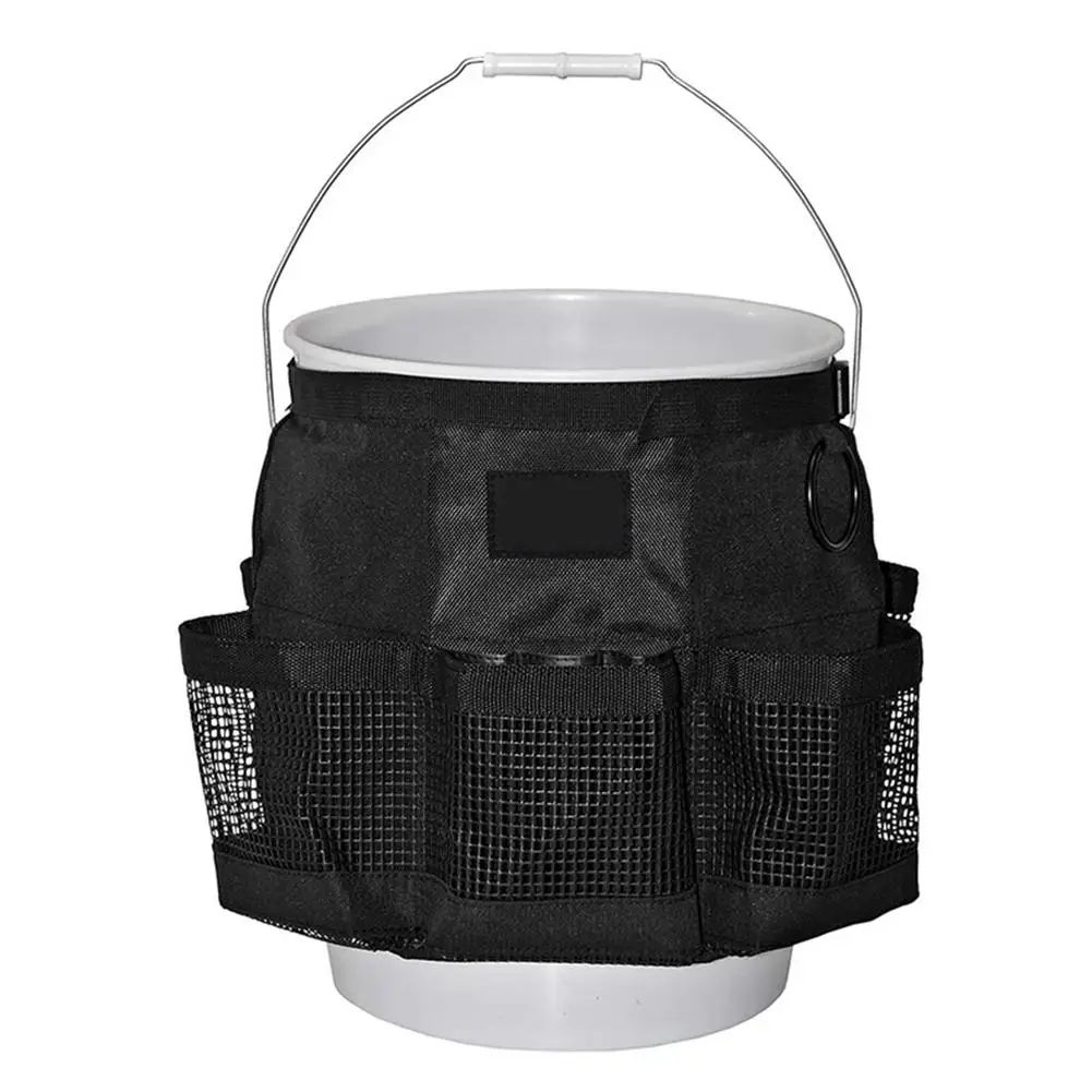 5 Gallon Bucket Tool Organizer Cleaning Bucket Tool Caddy Cleaning Bucket Organizer Tear-Resistance Wear-Resistance For Cons