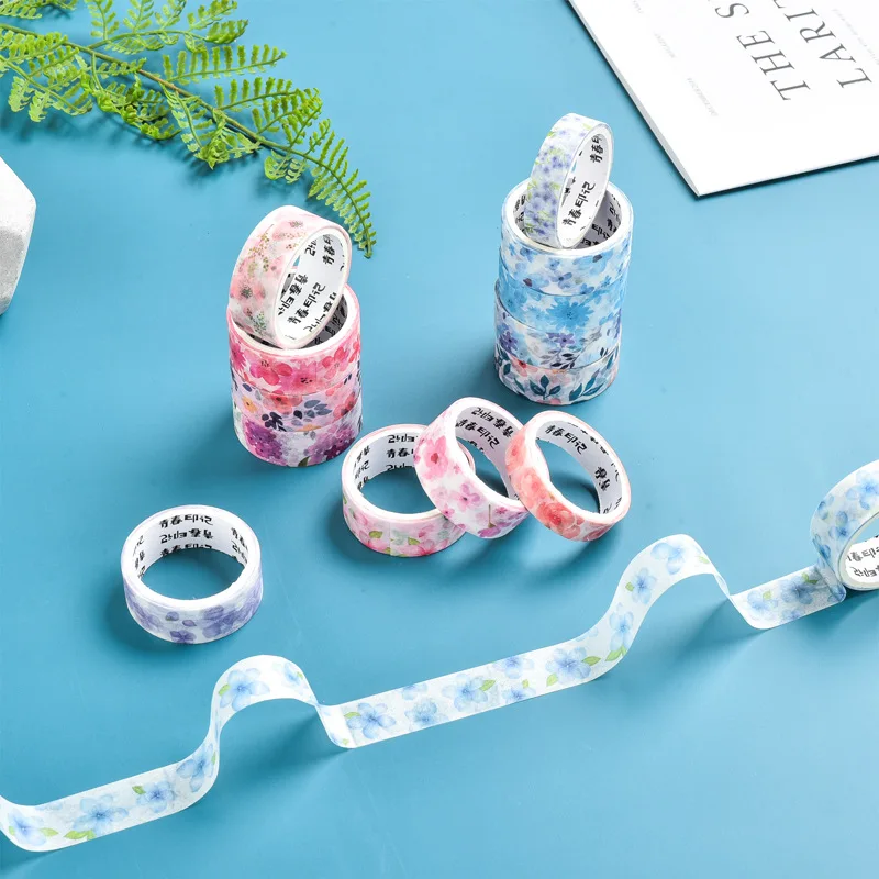 Сакура цветок звезда галактика персик набор Васи-лент розовая наклейка лента