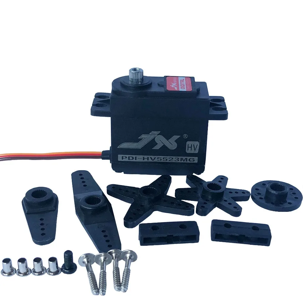 JX сервопривод PDI-HV5523MG 23 кг 8,4 в 0,16 сек металлическая Шестерня стандартный сервопривод для 1:8 1:10 RC автомобиль робот самолет PDI-6225MG-300 HV обновление