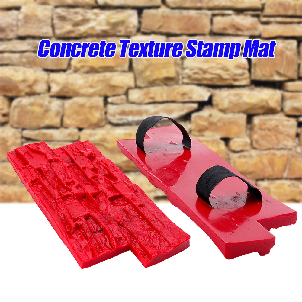 

NEW Polyurethane Molds For Concrete Cement Plaster Stamps Model Molds Rubber Molds Garden House Decor Texture Wall And Floors