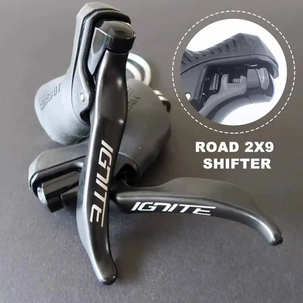 

1 Pair Road Bike Shifter 2x9 Speed Brake Lever Bicycle R7000 Tiagra Sora sensah empire pro sensah groupset