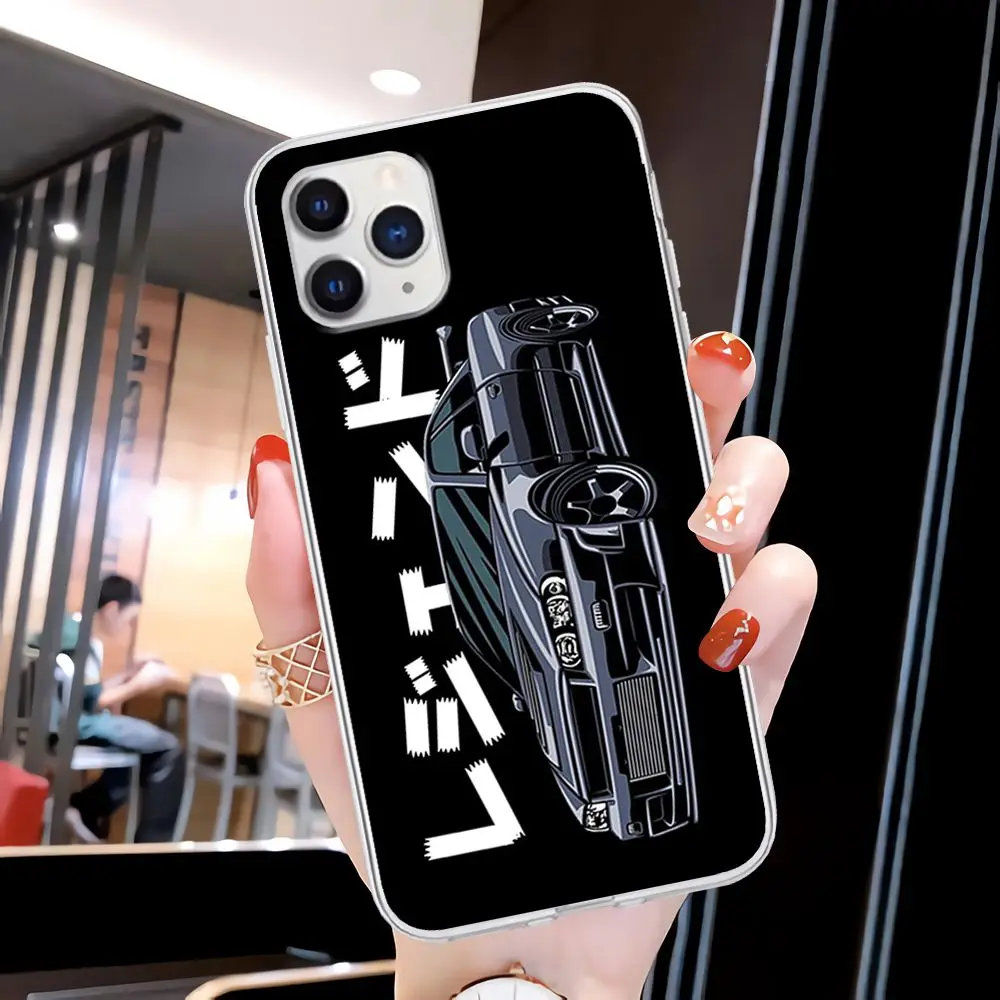 

Japan Anime Fujiwara Takumi Transparent Mobile Phone Case Clear Cover For Huawei P20 P40 Lite P30 Pro P Smart 2019 Nova 3e 6 Se