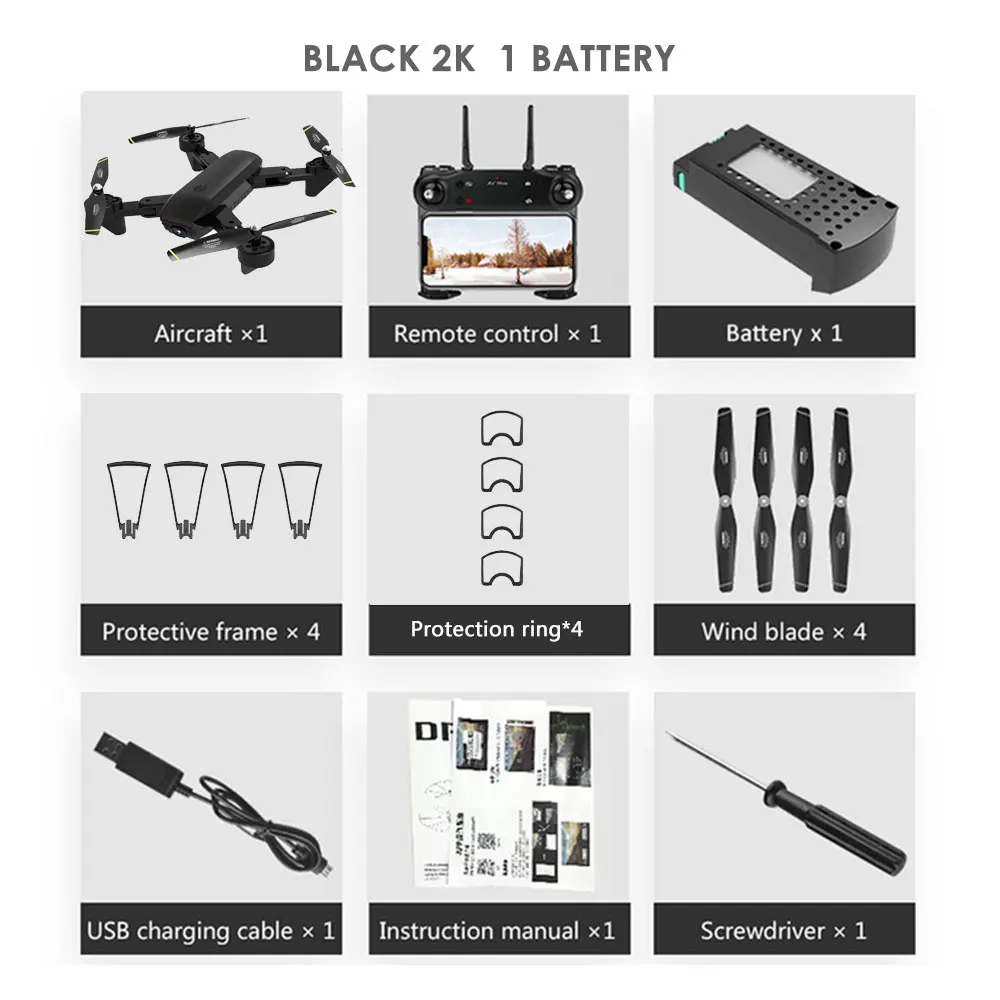 SG700S 2K 1B 4K SG700 RC Дрон Вертолет Дистанционное управление SG700 2,4G 4CH WiFi 1080 P/720 P оптический поток Двойной HD Квадрокоптер с камерой дроны - Цвет: SG700S 2K 1B