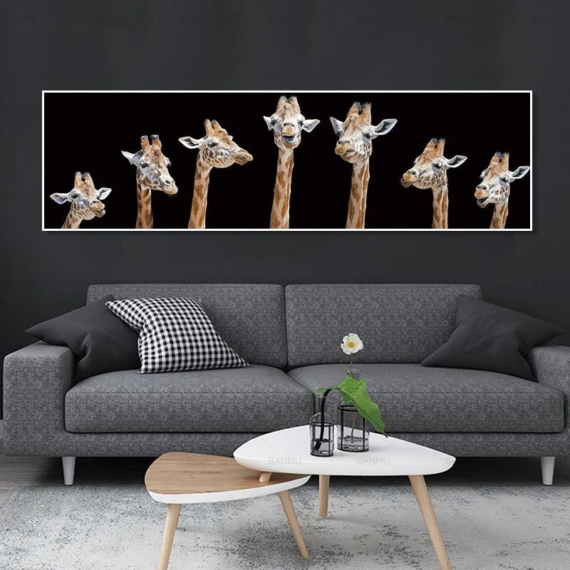 

giraffe animal 5d diy Diamond Painting Cross Stitch kits full square drills Diamond Embroidery home decor office painting