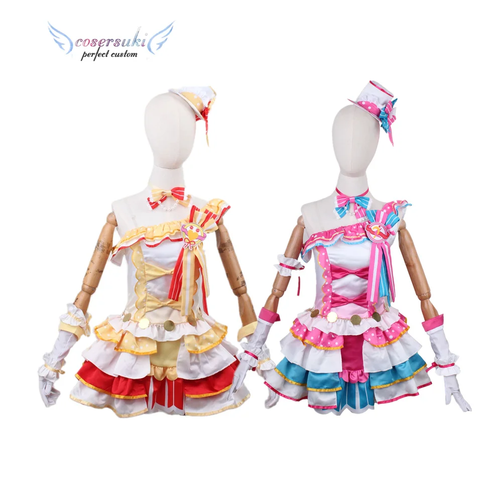 

Love Live! Nijigasaki High School Idol Club!You Watanabe Yuki Setsuna/Nakagawa Nana Cosplay Dress Halloween Christmas Carnaval