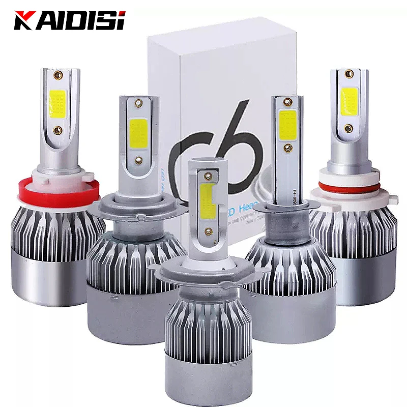 

H1 H3 H4 LED Car Headlights Bulbs Lighting Conversion Kit 36W 12V 24V Outdoor Auxiliary Car Headlamp Running Auto Fog Headlamp