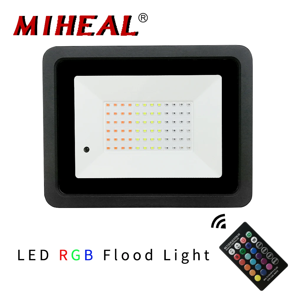 Уличный светодиодный RGB прожектор точесветильник светильник настенная лампа с