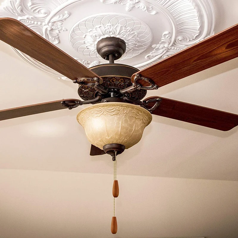 4 шт. потолочный вентилятор цепи тянет деревянное вытяжное цепочкой удлинителем