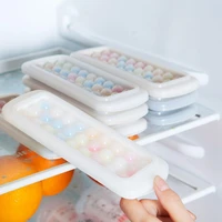 summer spherical ice tray ice box ice cube tray 27 round ball molds lid cube refrigerator small cube with spherical cute ic e0x7