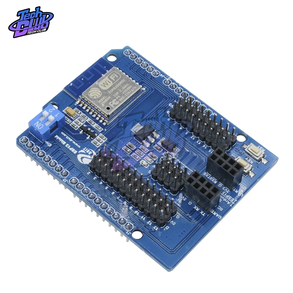 ESP8266 WiFi Щит Плата расширения веб сервер Серийный порт ESP 13 совместим с Arduino UNO MEGA 2560