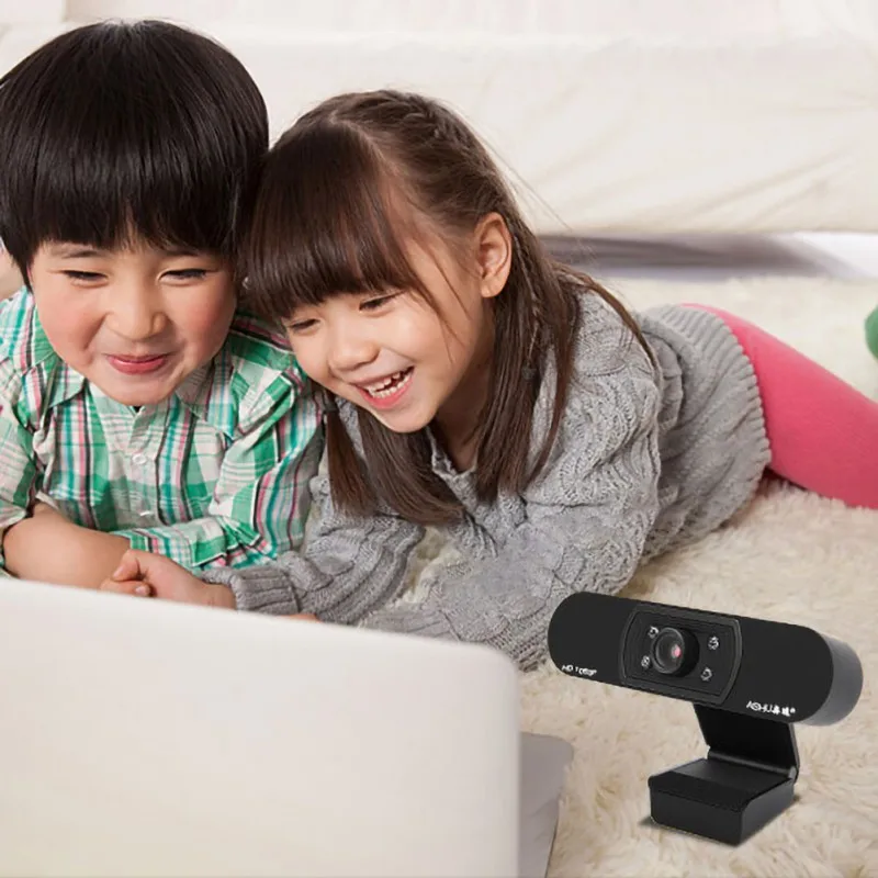 Новая веб-камера HD 1080P Компьютерная камера с микрофоном HD веб-камера USB Plug N Play видео веб-камера USB2.0 Компьютерная камера с микрофоном