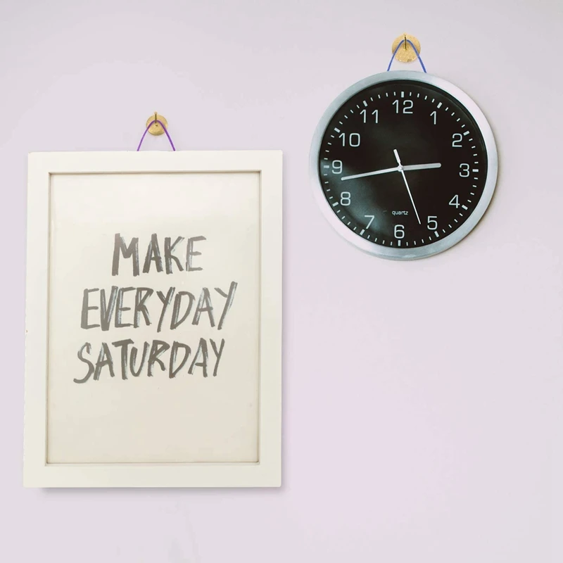 

120 Pcs One Step Hangers Picture Hanging Pins with Storage Box Picture Photo Frame Hangers on Wooden Dry Wall (Gold)