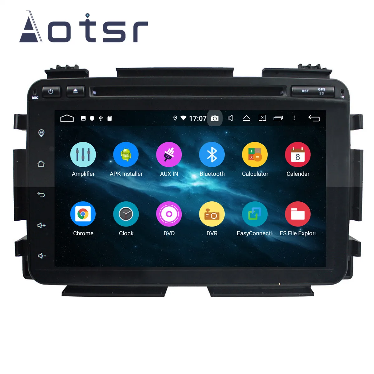 Автомобильный DVD-плеер 8 &quotAndroid 9 DSP IPS GPS навигация для HRV VEZEL 2015-2018 Tape Recorder головное