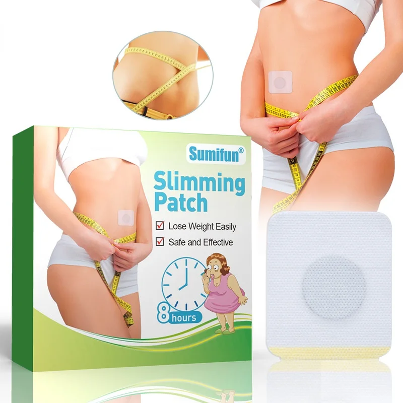 

10pcs Sumifun Herbal Extract Slim Patch Fat Burning Slimming Products Body Belly Waist Losing Weight Cellulite Navel Plaster