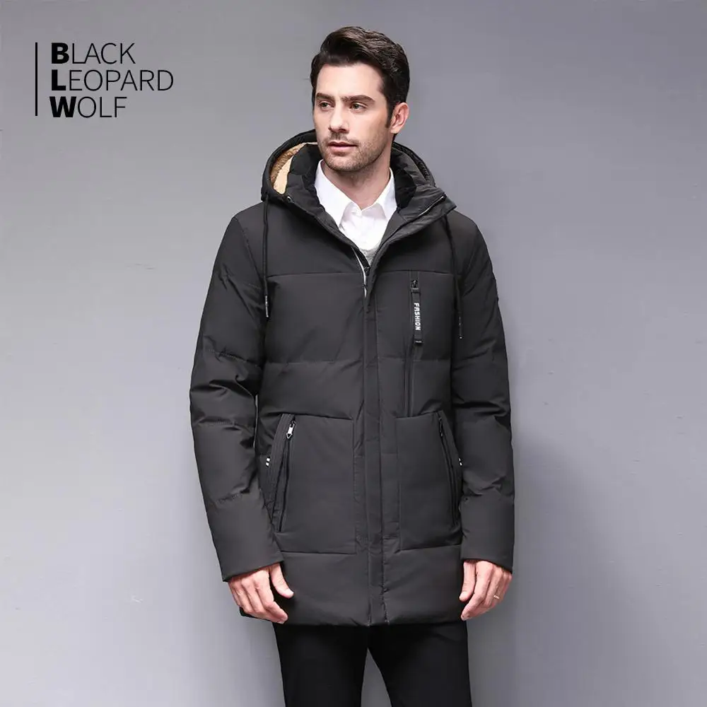 Blackleopardwolf 2019 Новое поступление зимняя куртка высокого качества Повседневные