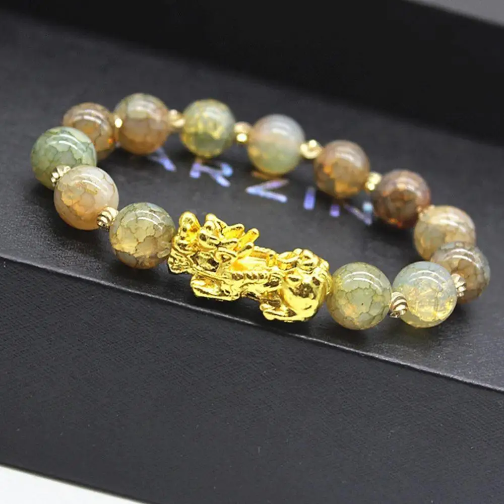 

Bracelet Chinese Good Lucky Charm Feng Shui Pi Yao Wealth Good Luck Bracelets Jewelry Lucky Bracelets Drop Shipping