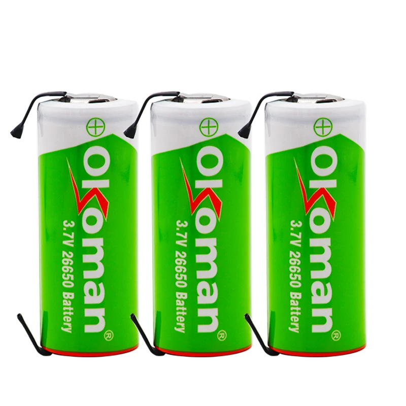 100% Оригинальный 26650 3 7 в 13000 мАч 18650 литиевая аккумуляторная батарея для