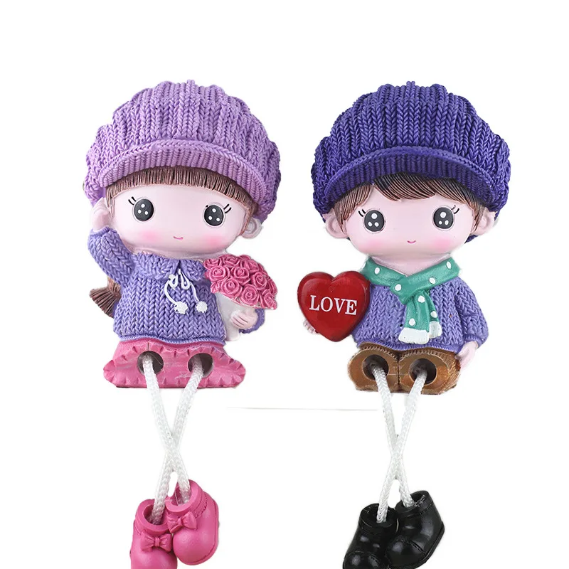 Мультяшная креативная Милая подвесная кукла для пар украшение дома подарок на