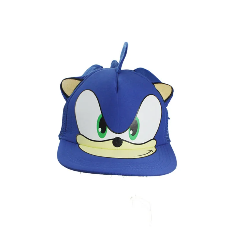 Шапка в стиле Аниме Соник Ежик регулируемая бедра синяя шапка для звуковой