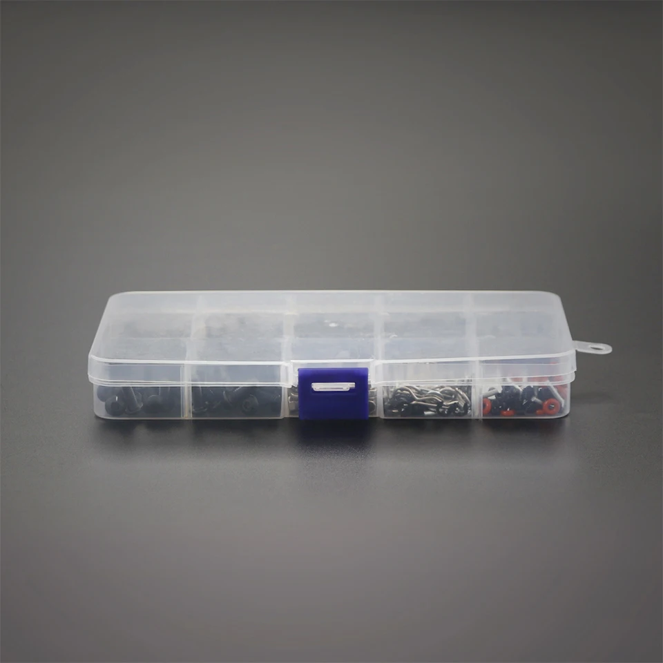 Коробка с винтами набор M3 M4 Шестигранная головка колпачок E клип шайба R зажим