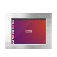 8 4 inch industrial touch screen panel pc intel j1900 cpu 64gb rom all in one pc barebone system with rs485rs422rs232