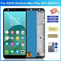 for asus zenfone max plus m1 zb570tl x018dc x018d lcd display touch screen digitizer assembly parts for asus zb570tl screens