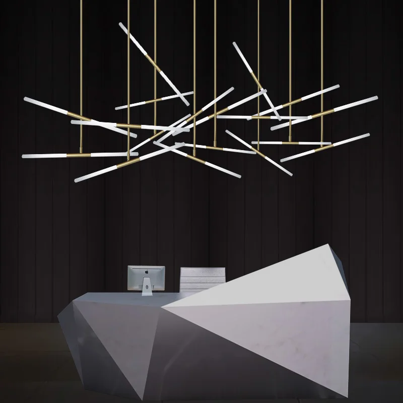 Потолочный светильник в стиле пост модерн декоративная люстра для офиса лофта