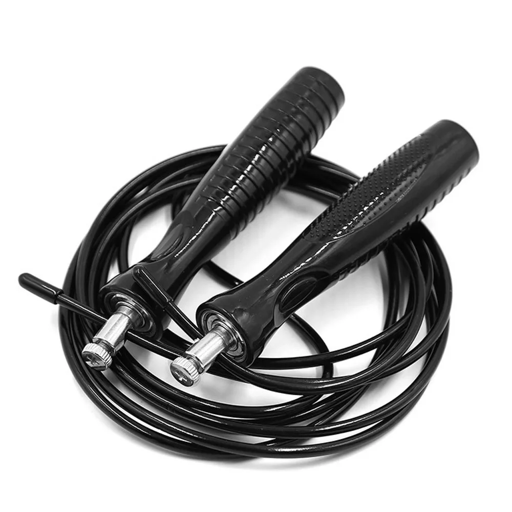 Скоростная Скакалка для прыжков регулируемые шарикоподшипники Pro