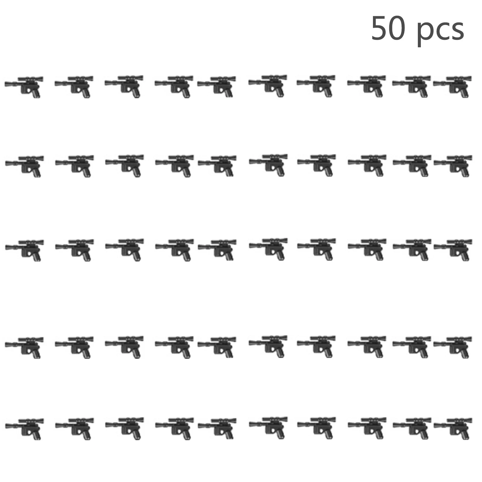 

50Pcs Modern Figure Weapon Blaster Building Block Toy For 100% Building Block Brands In The Market For Children Adult Gift