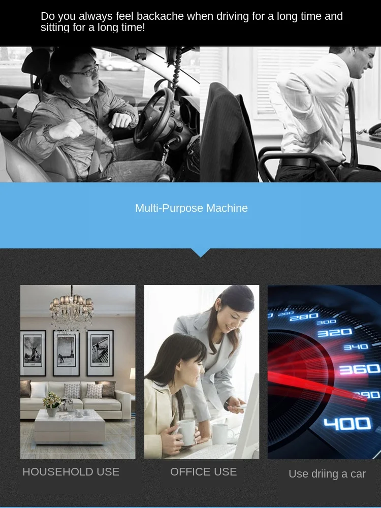 

Multifunctional On-board massage cushions Car massage chair Waist Neck Body Cushion Physical therapy Health Equipment