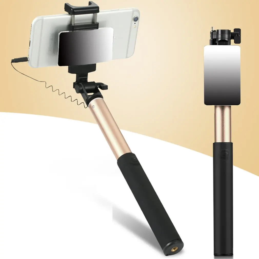 

Extensible Selfie Stick With Bluetooth Controls Built-in & Adjustable Clamp