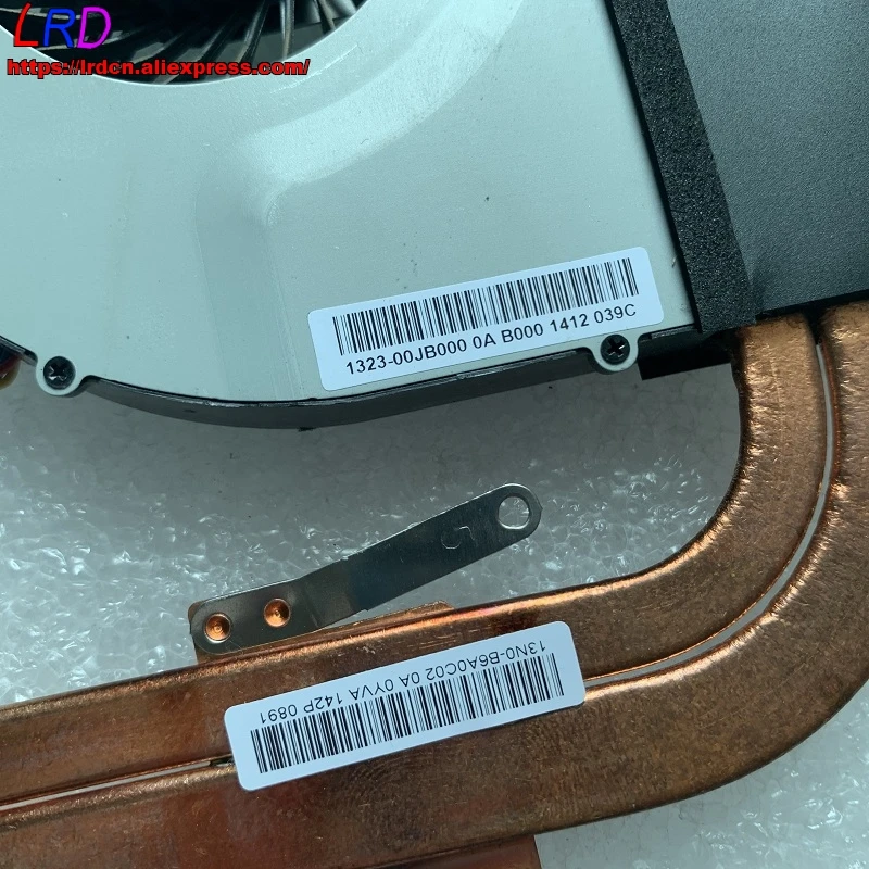 Тепловой модуль процессора радиатор кулер вентилятор для Lenovo Z710 ноутбука 90204147