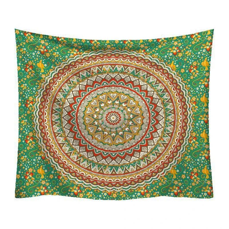 LISM 2020 Новый Индийский Мандала гобелен настенный песчаный пляж пледы ковер одеяло