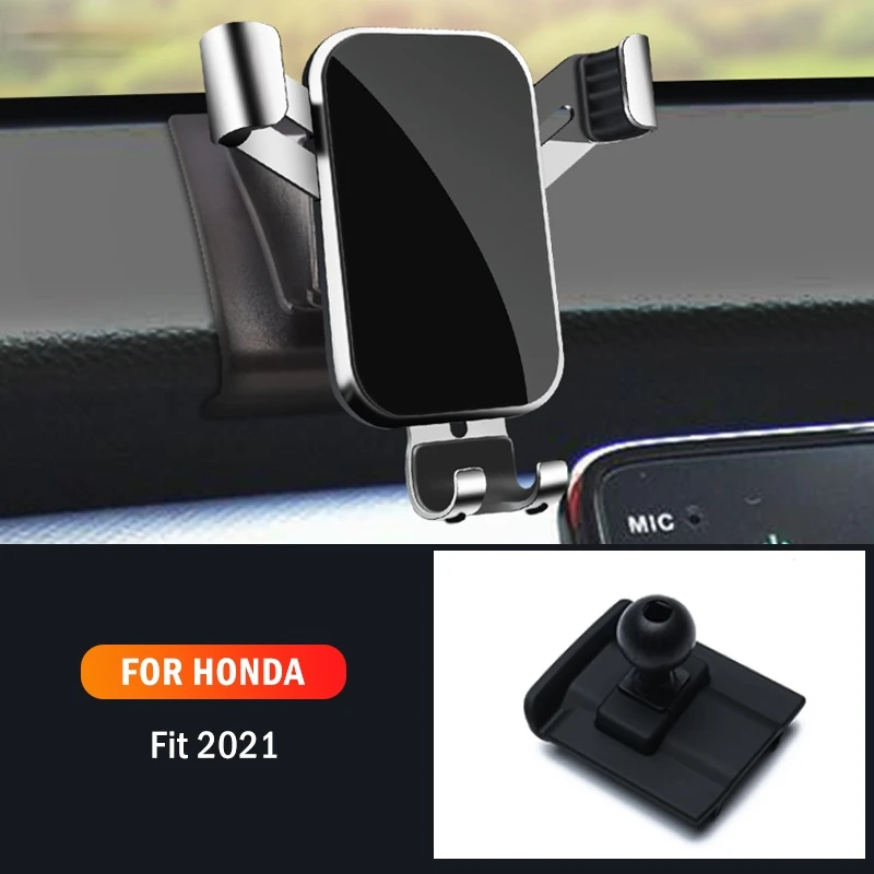 

Car Mobile Phone Holder Special Air Vent Mounts GPS Stand Gravity Navigation Bracket For Honda Fit 2021 Car Accessories