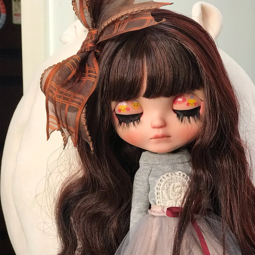 Blyth Doll NBL 1/6 BJD индивидуальное матовое лицо большие глаза модный шар для макияжа