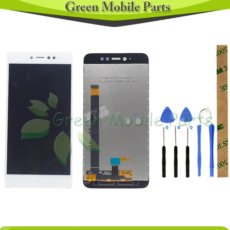 100% Tested LCD Display For Xiaomi Redmi Note 5A Prime (3GB) With Touch Screen Assembly | Мобильные телефоны и аксессуары