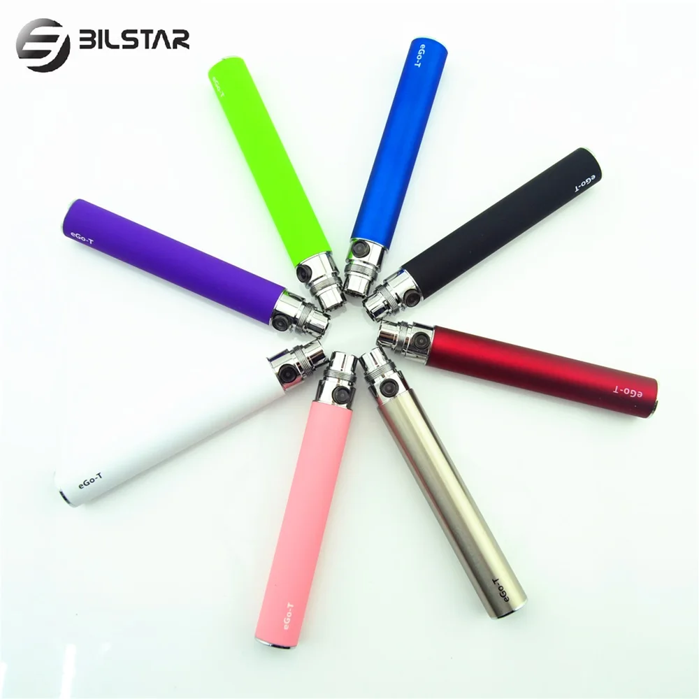 Bilstar eGo-T аккумулятор 650 мАч Vape ручка eGo t корпус батареи 510 нить для электронной сигареты CE4 CE5 Evod H2 T3S Атомайзер