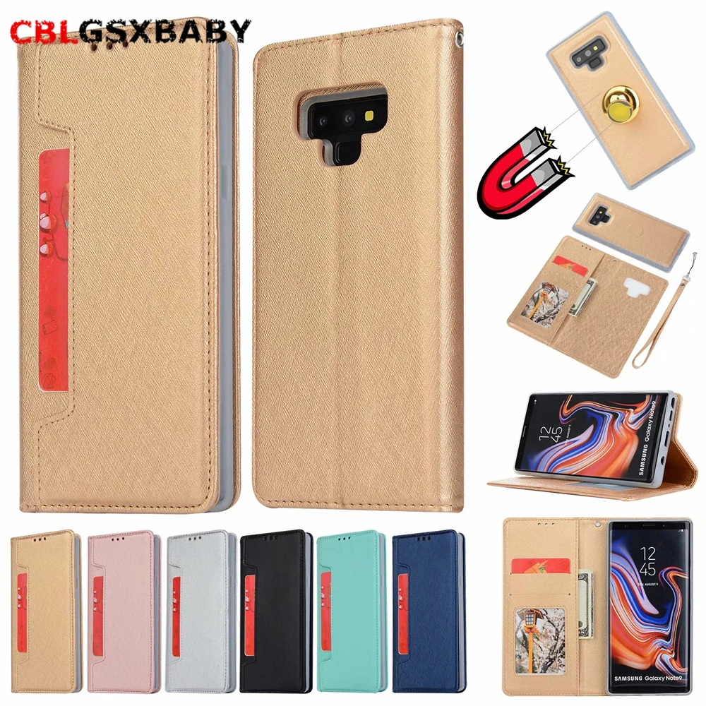 CBL 2 в 1 Магнитный съемный кожаный чехол-бумажник для Samsung Note 9 8 S9 S8 S7 чехол телефона